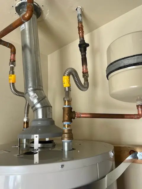 Water heater installation and plumbing repair in Harper's Landing