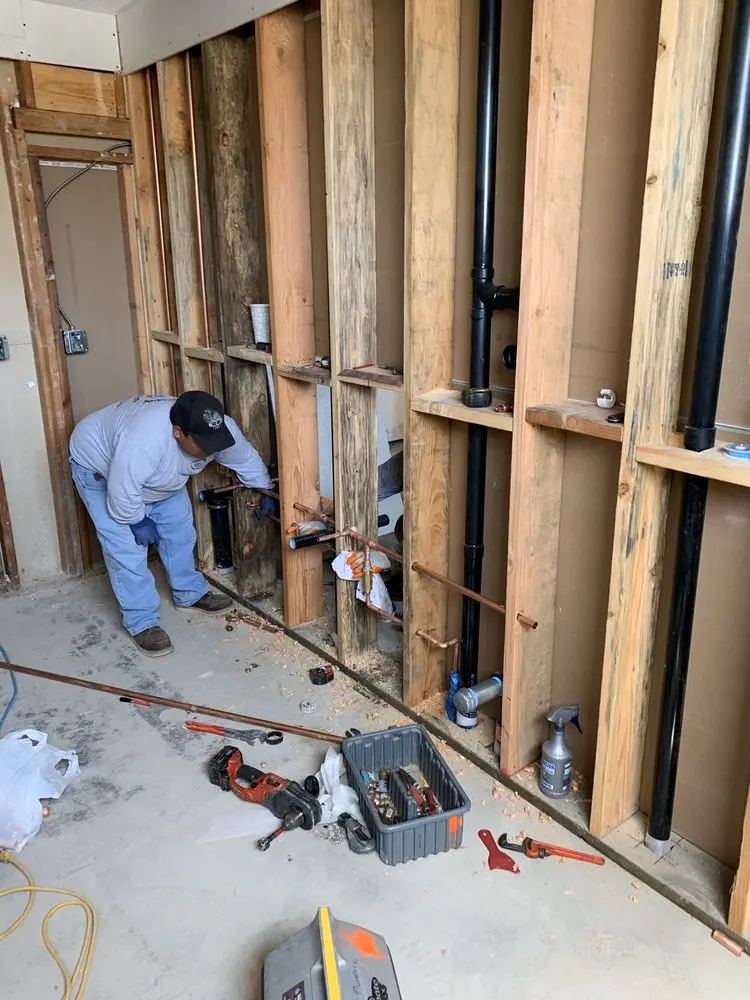 Commercial rough-in plumbing for Gas Line Repair in Harper's Landing